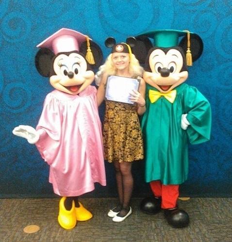 Mary Miracle Disney College Program "Graduation"
