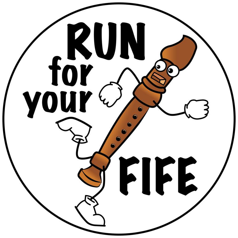 Run for your Fife logo via the Run For Your Fife Facebook page